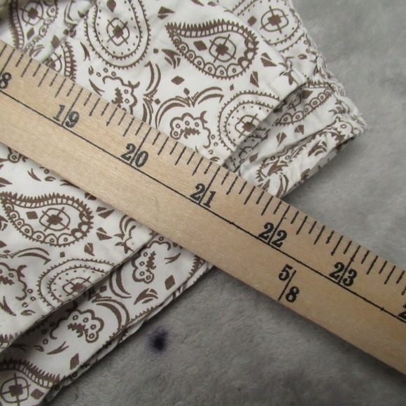 Rafter C Shirt Mens XXL Brown Paisley Classic Western Pearl Snap Cowboy Casual - Picture 9 of 10